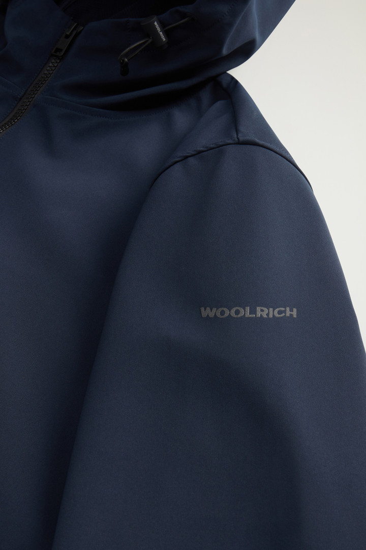 Veste en Tech Softshell Bleu photo 7 | Woolrich