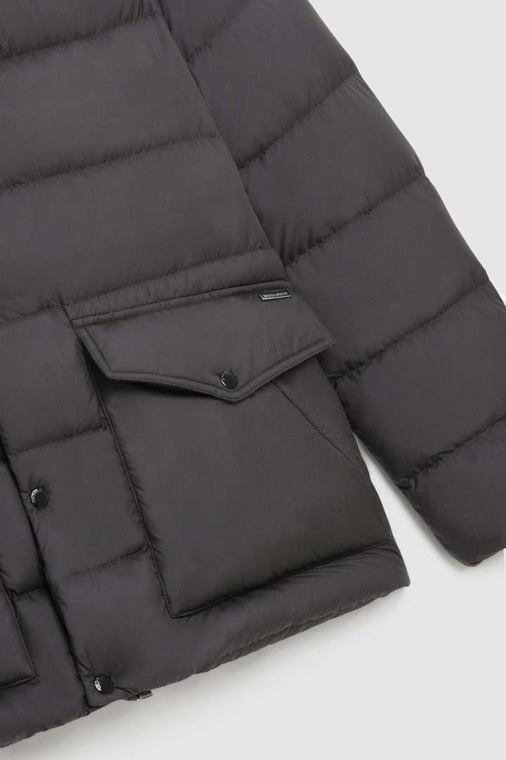 Sierra Padded Jacket with Removable Hood Black photo 9 | Woolrich