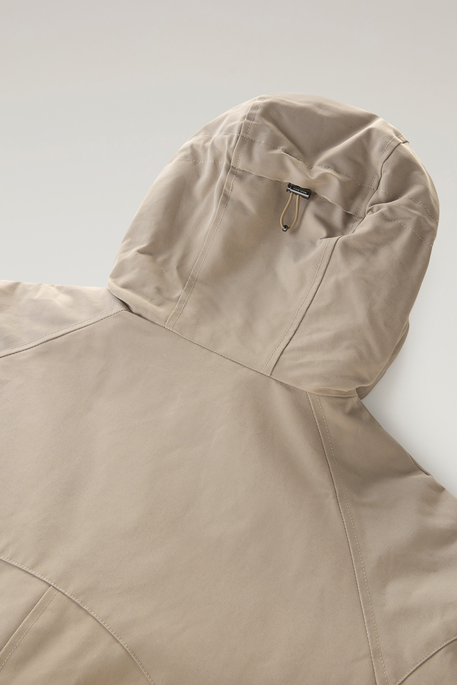 Langer Parka aus Ramar Cloth mit Westerndetails beige photo 9 | Woolrich