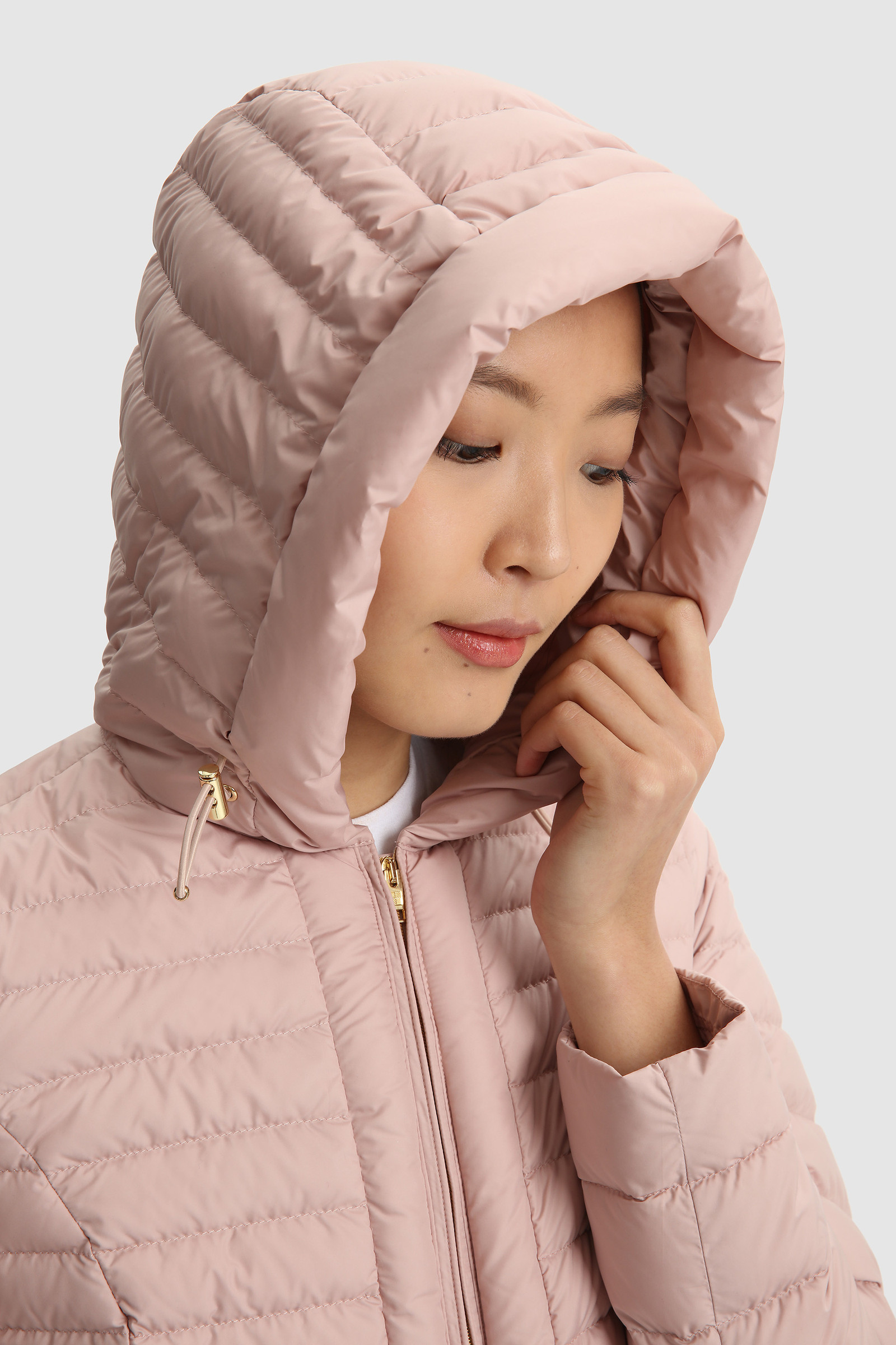 Hibiscus Hooded Jacket Pink photo 5 | Woolrich