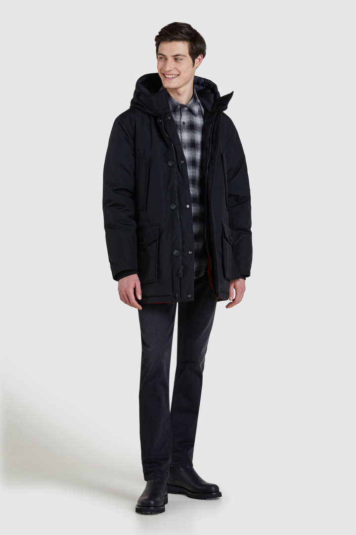 Arctic Parka reversibile lana con disegno Buffalo Check