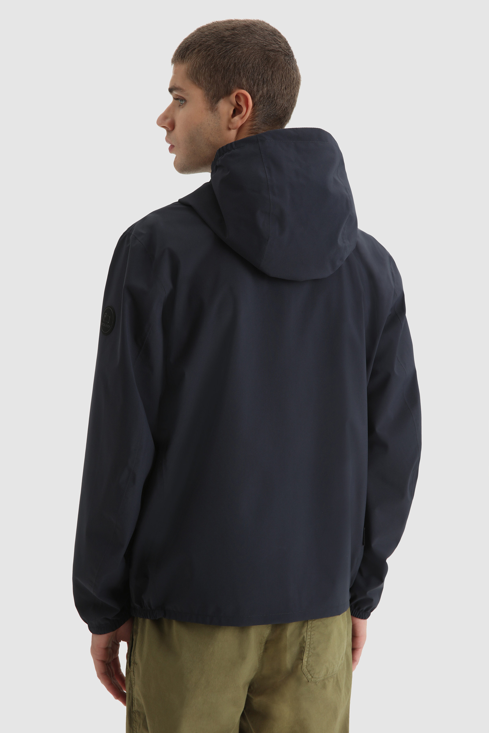 Giacca Pacific impermeabile ultraleggera doppio strato blu photo 3 | Woolrich