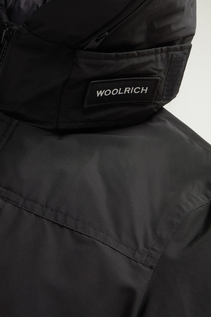 Ramar Cloth Bomber Jacket with Detachable Hood Black photo 9 | Woolrich