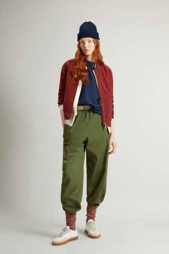 Urban Touch Bomber Jacket Red | Woolrich