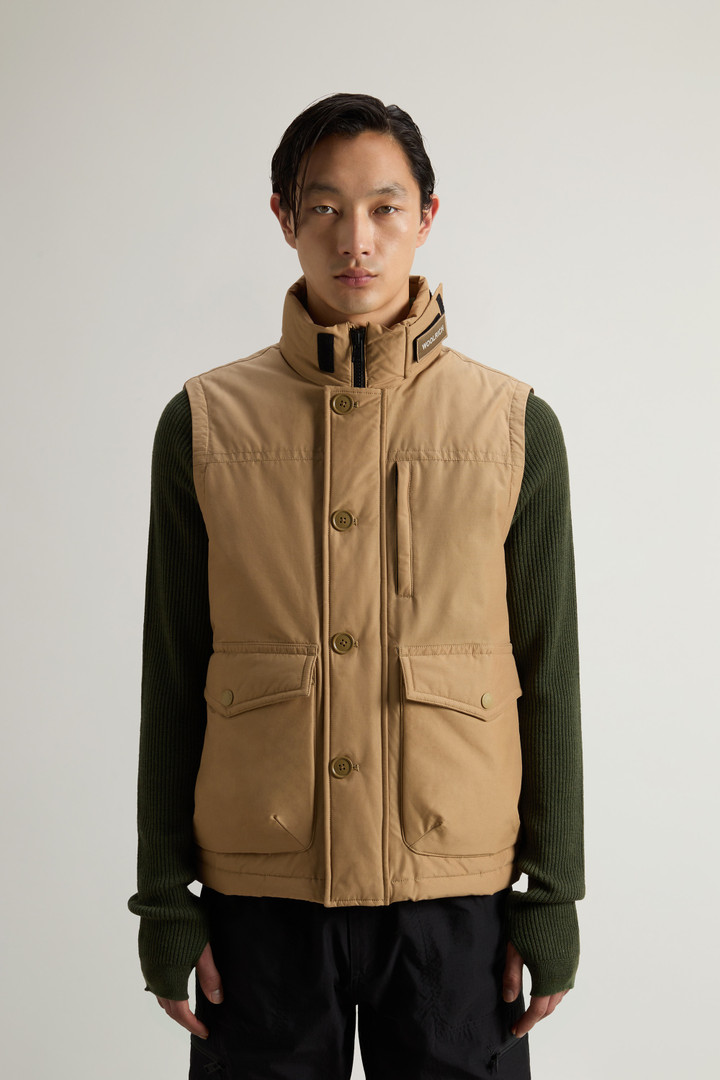 Padded Ramar Cloth Vest Beige photo 1 | Woolrich