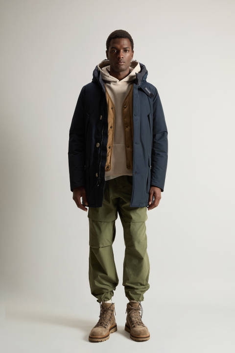 Arctic Parka in Ramar Cloth Blue | Woolrich