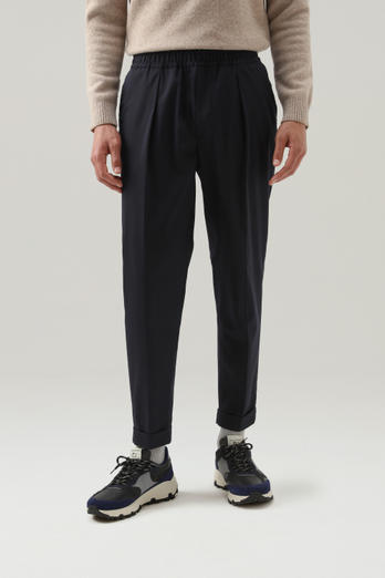 Commuting Pants in Eco-Comfort Wool Blend Blue photo 1 | Woolrich