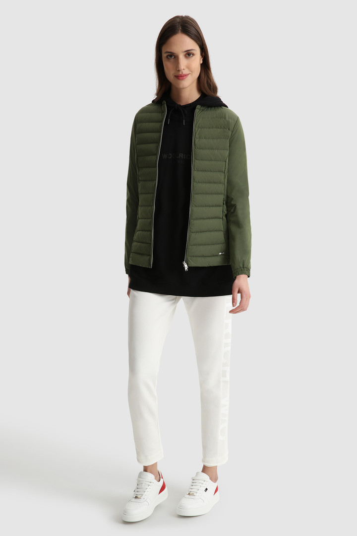 Violet quilted jacket