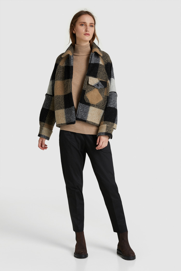 Giacca a camicia Timber in lana