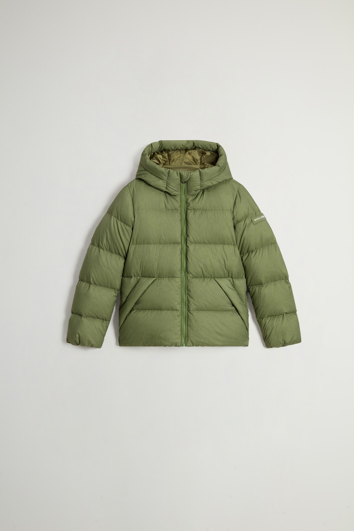 Boys’ Sierra Supreme Down Jacket Green photo 1 | Woolrich