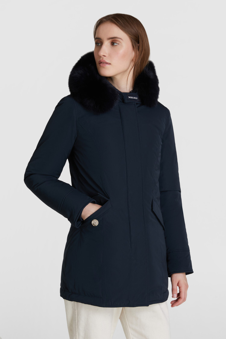 Luxury Arctic Parka with fox fur