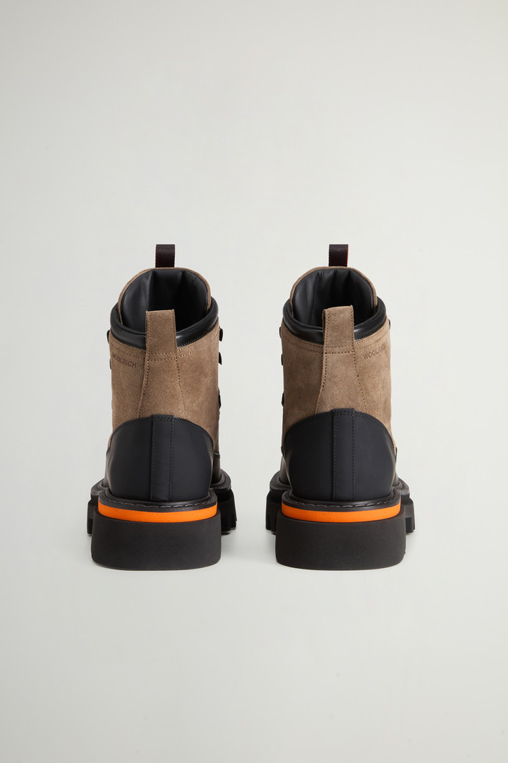 Trekker Ankle Boots in Suede Gray photo 3 | Woolrich