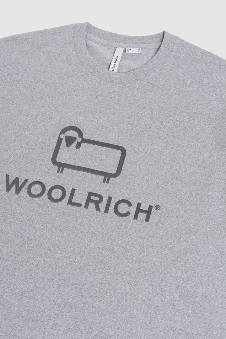 T-shirt en coton avec logo réfléchissant