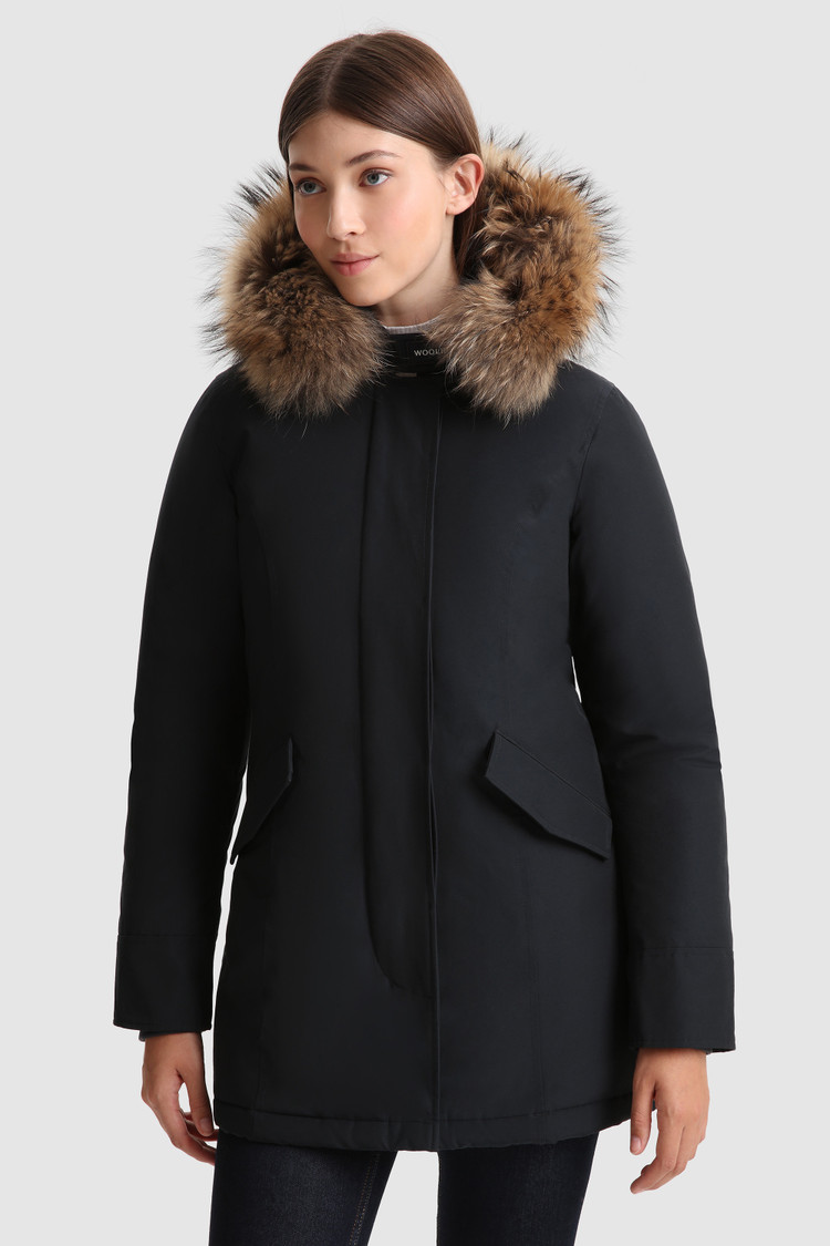 Parka Arctic mit abnehmbarem Waschbärfell