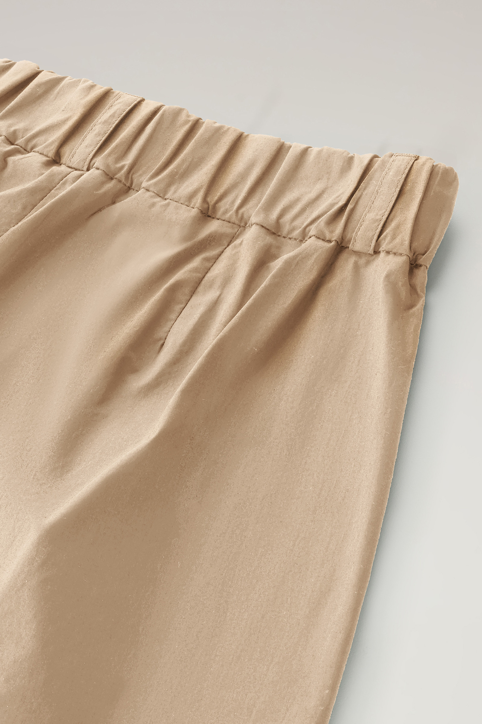 Pure Cotton Poplin Shorts Beige photo 7 | Woolrich