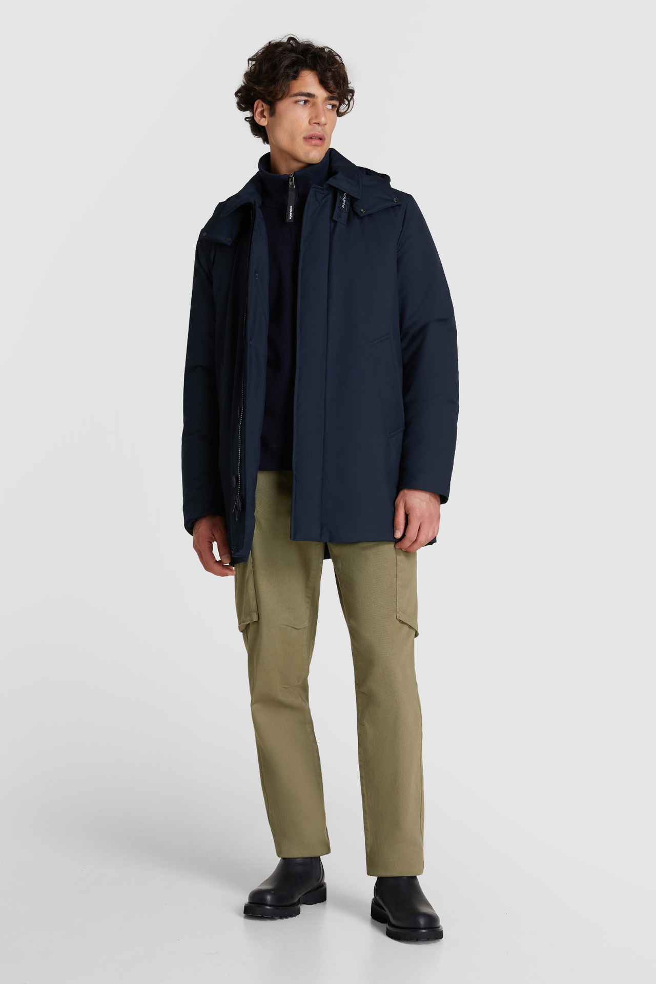 Barrow Mac Giaccone Cappuccio Staccabile