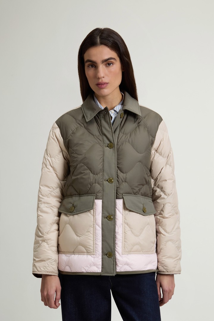 Giacca Heritage trapuntata in microfibra Multicolore photo 1 | Woolrich