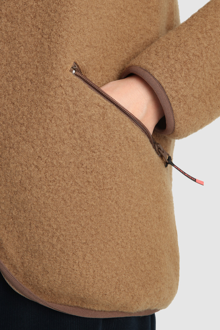 Terra Light Melton full-zip pullover