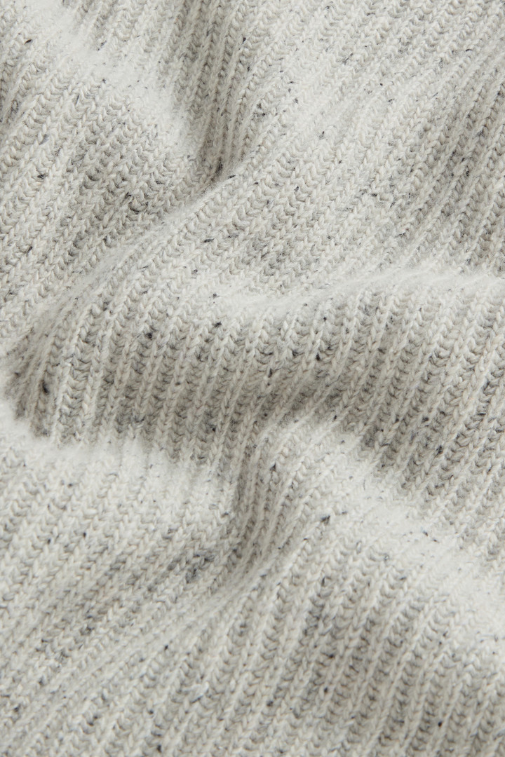 Wool-Blend Crewneck Sweater Gray photo 6 | Woolrich