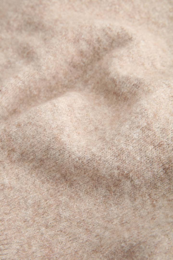 Stretch Turtleneck Sweater in wool blend