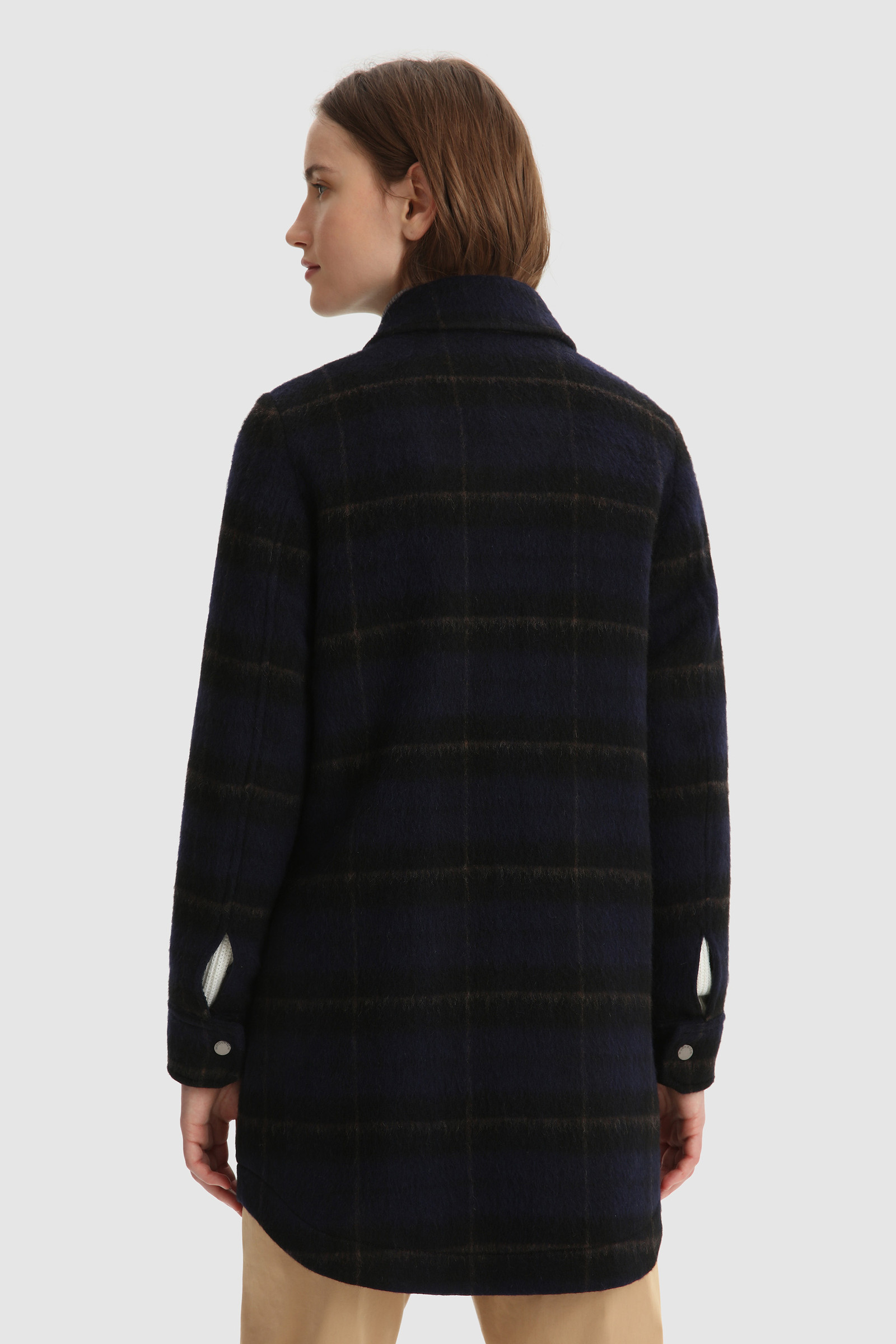 Wool Blend Overshirt Blue photo 4 | Woolrich