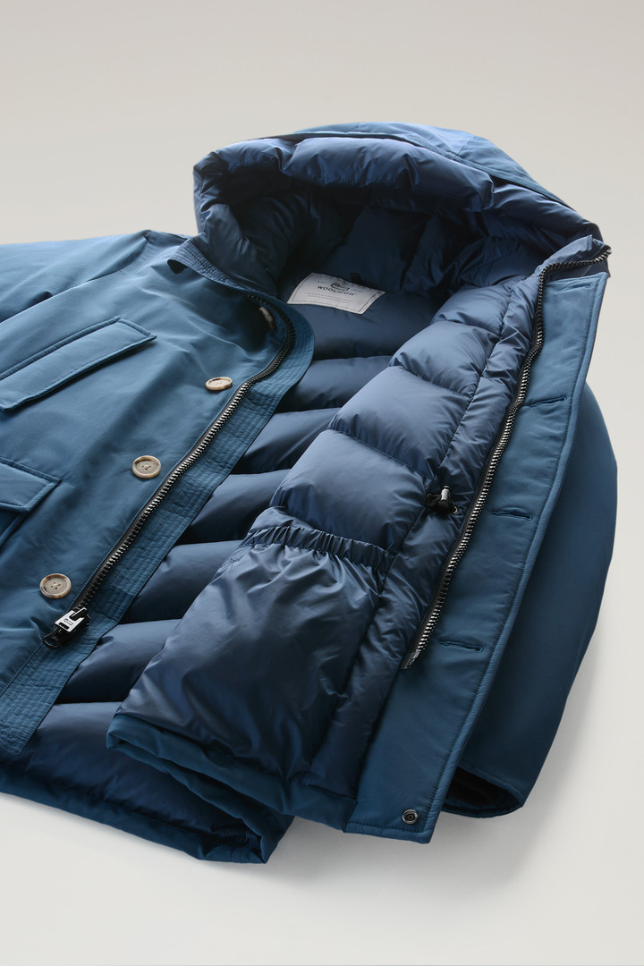 Arctic Parka in Ramar Cloth Blue photo 5 | Woolrich