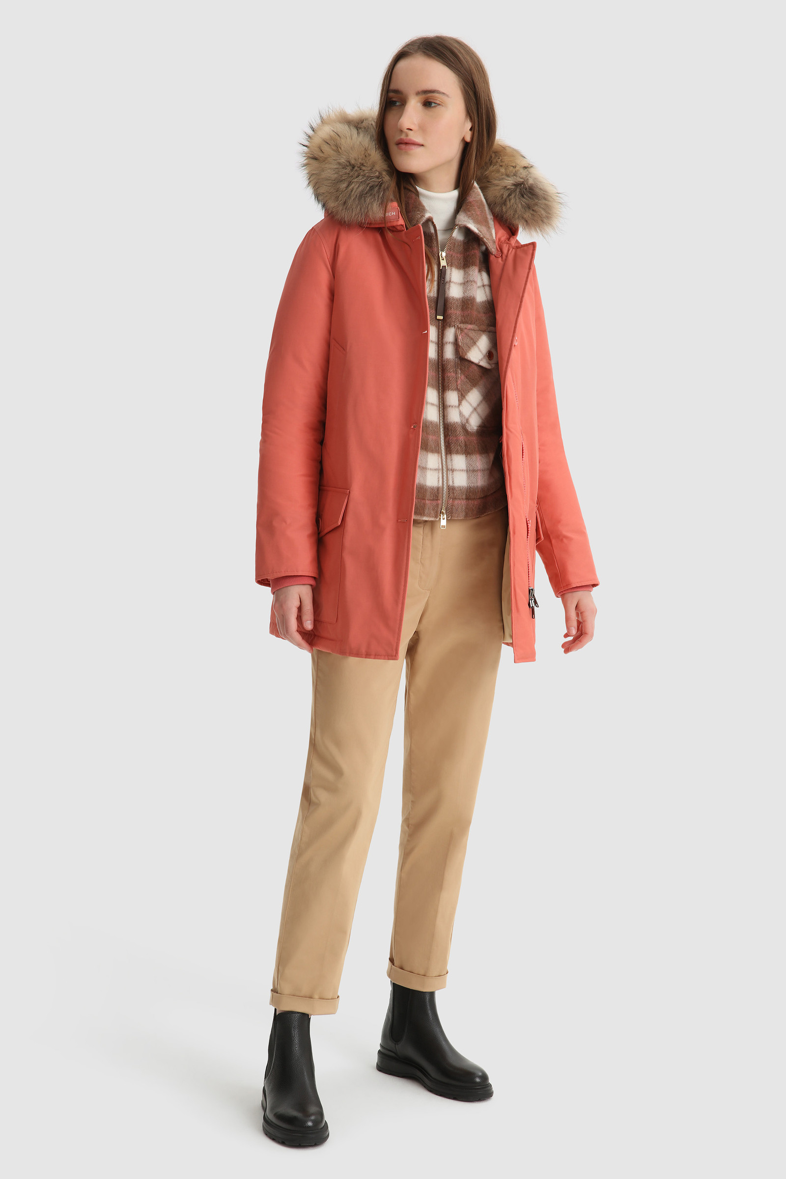 Cozy Wool Overshirt Brown photo 2 | Woolrich