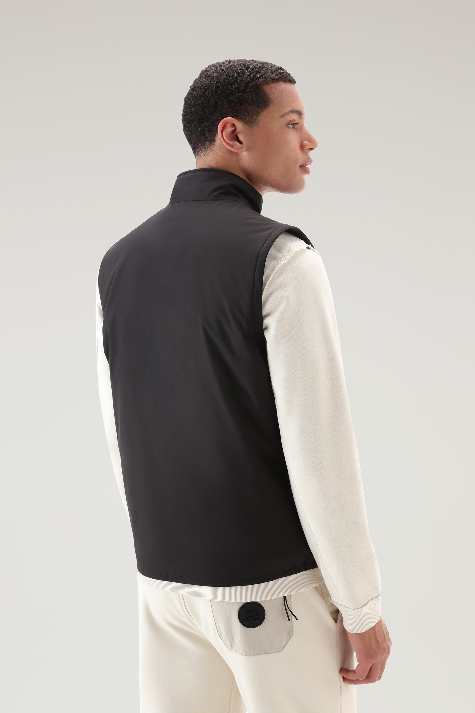Wattierte Weste Pacific schwarz photo 3 | Woolrich
