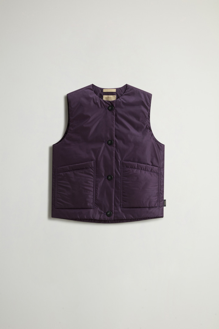Crewneck Nylon Vest Purple photo 5 | Woolrich