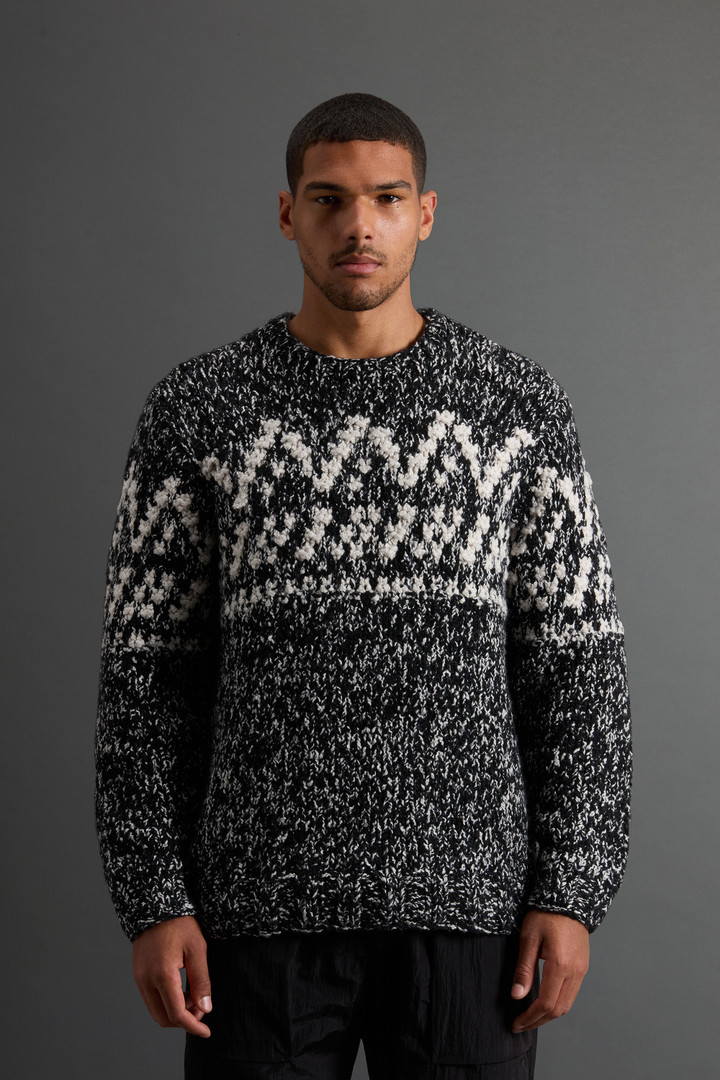 Crewneck Sweater in Italian Pure Merino Wool by Todd Snyder Multicolor photo 1 | Woolrich