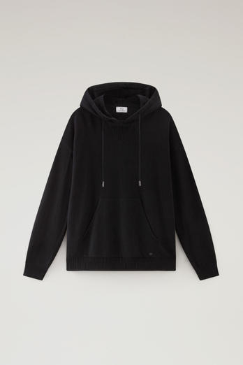 Sweater in Wool Blend with Dégradé Effect Black | Woolrich