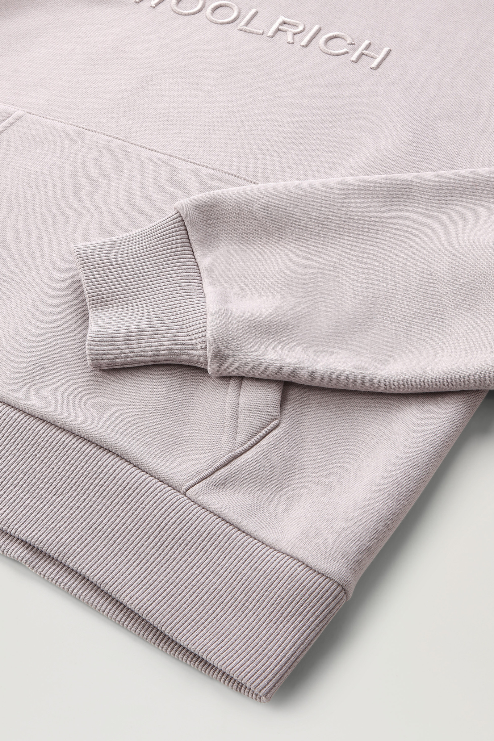 Logo Fleece Hoodie Lilac photo 8 | Woolrich