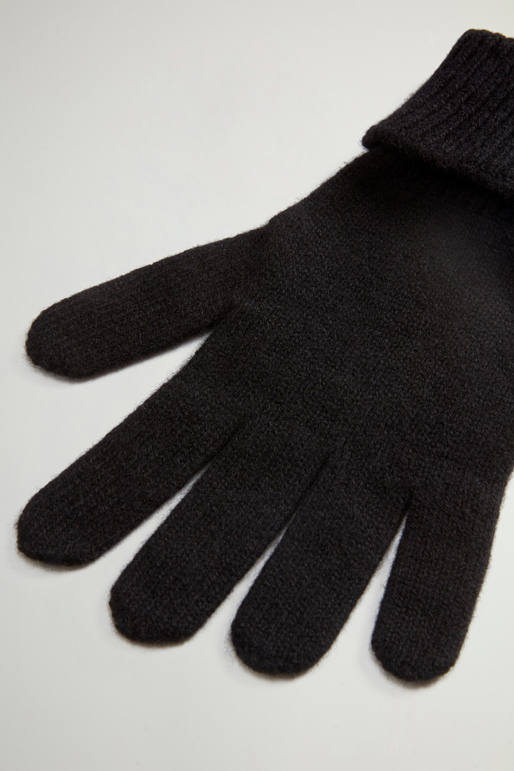Pure Cashmere Gloves Black photo 2 | Woolrich