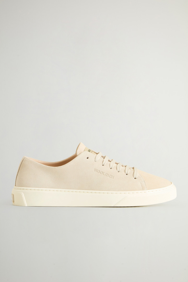 Sneakers Cloud Court aus Veloursleder Beige photo 1 | Woolrich