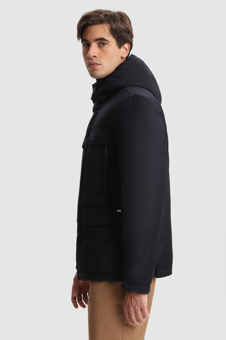 mens jacket with wool inside