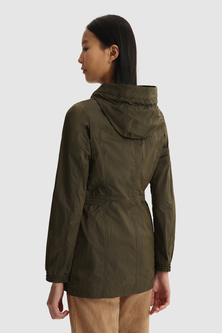 Gewatteerde parka met capuchon Violet