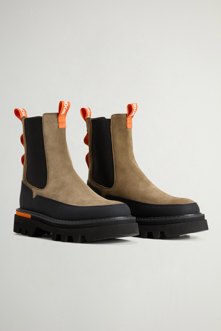 Suede Chelsea Boots by Todd Snyder Beige photo 2 | Woolrich