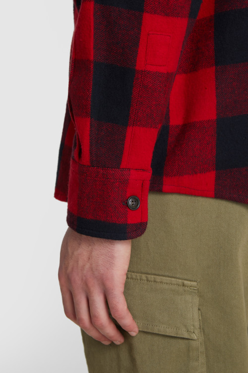woolrich flannel lined jacket