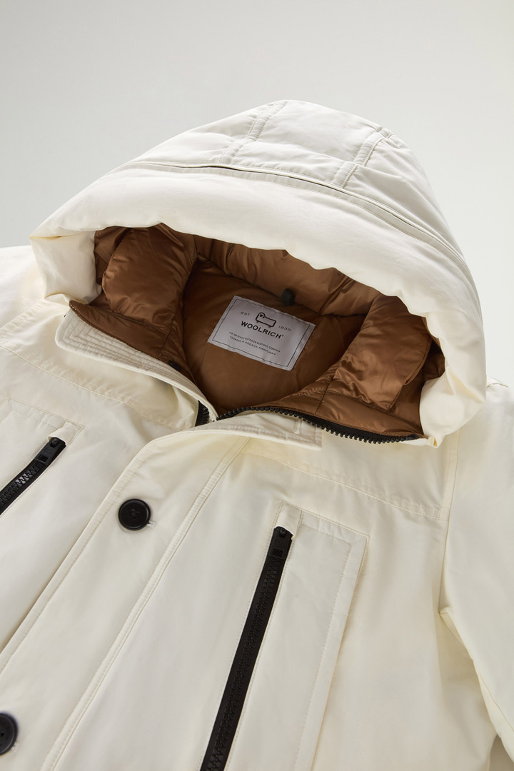 Arctic Parka Evolution in Ramar Cloth White photo 6 | Woolrich
