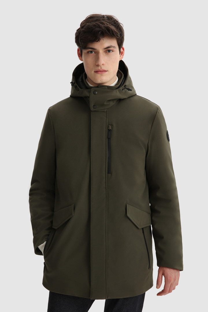 Softshell-Jacke Barrow Mac mit abnehmbarer Kapuze