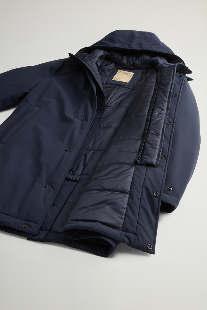 Manteau 2-en-1 en nylon élastique Bleu photo 11 | Woolrich