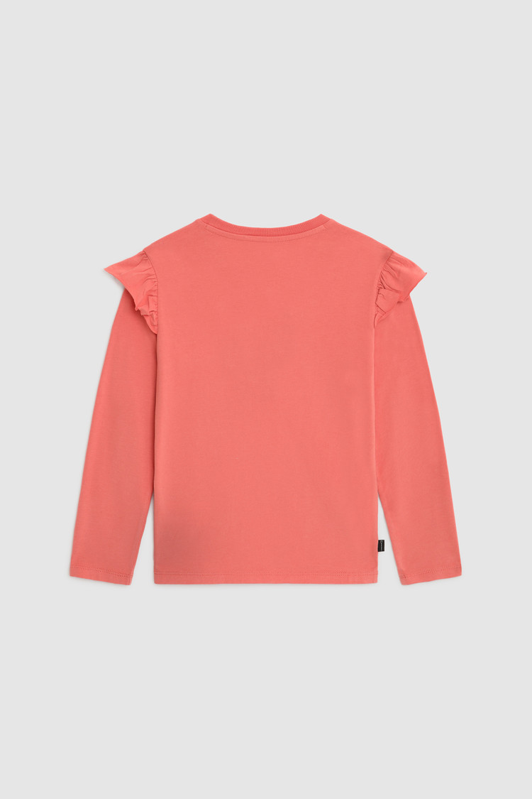 Shirt mit Rundhalsausschnitt für Mädchen