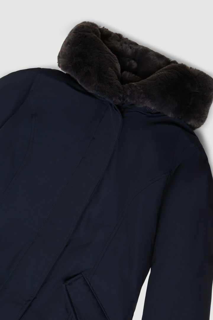 Beaker Parka with faux fur