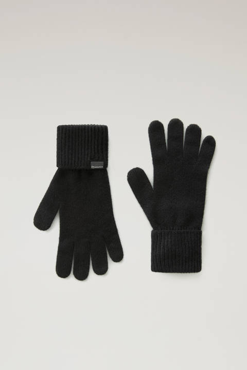 Gloves in Pure Cashmere Black | Woolrich