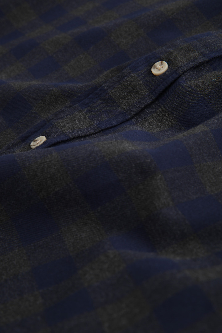 Camicia Traditional in flanella di cotone