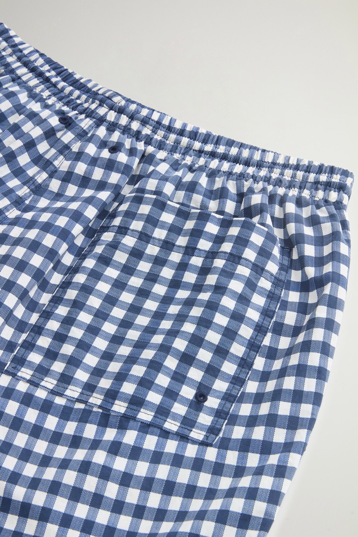 PRINTED SWIM SHORTS Blau photo 6 | Woolrich