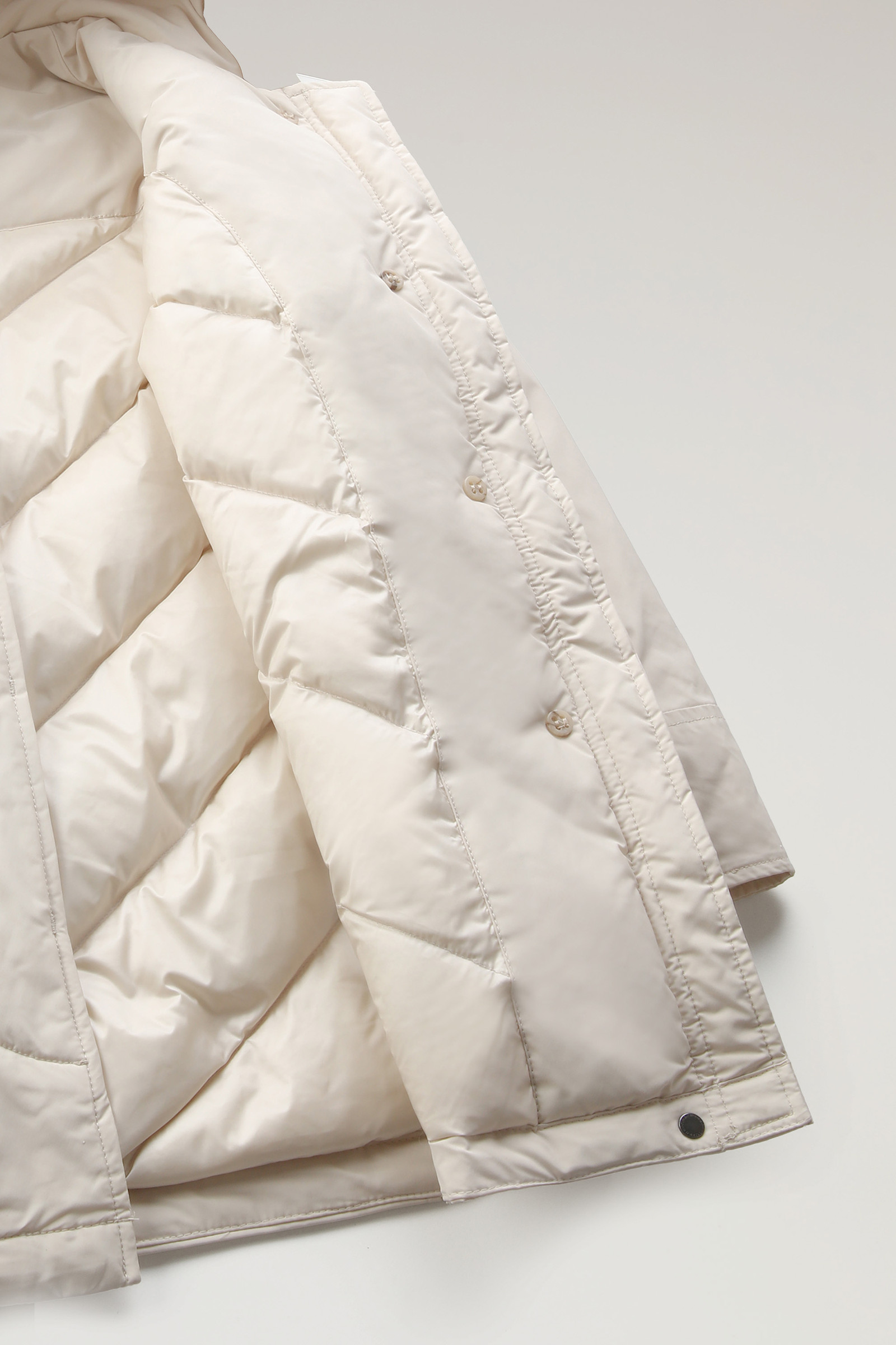Luxury Arctic Parka en Urban Touch pour fille avec fourrure de cachemire blanc photo 7 | Woolrich