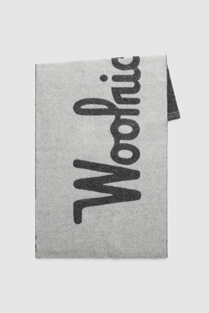 Wool blend Scarf with logo