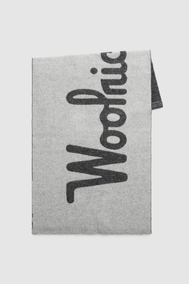 Wool blend Scarf with logo