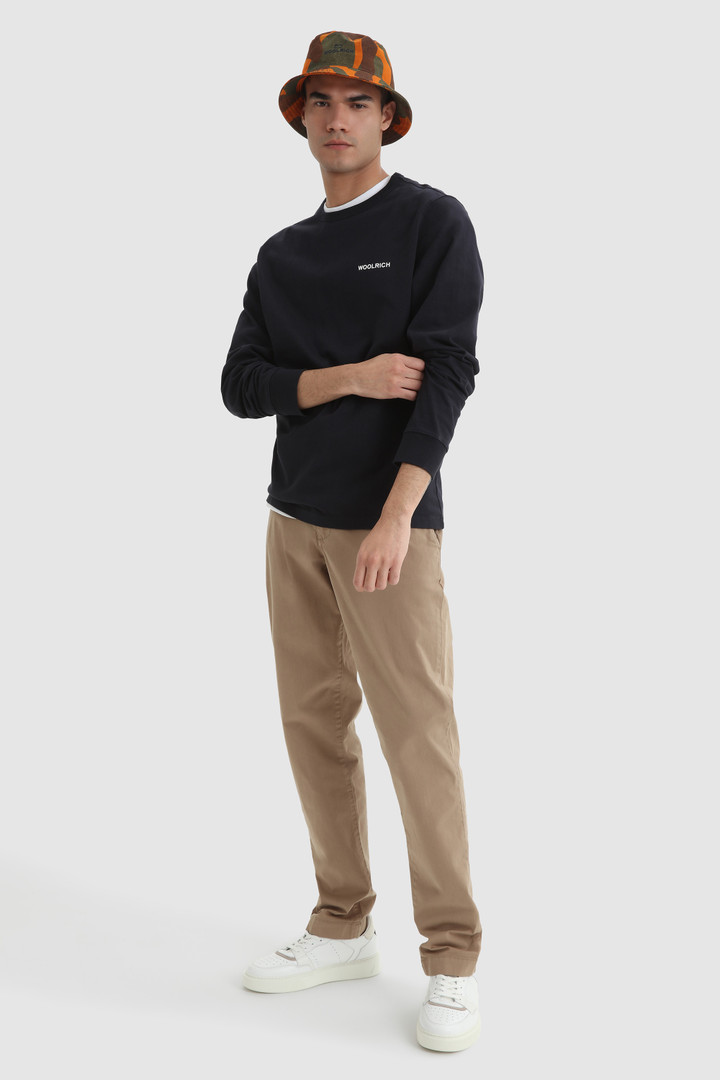 Long-Sleeve Shirt with Back Print Blue photo 3 | Woolrich